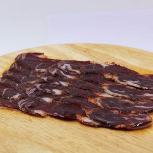 Filet aus iberico Schweinefleisch aus Eichelmast Umschlag 100g